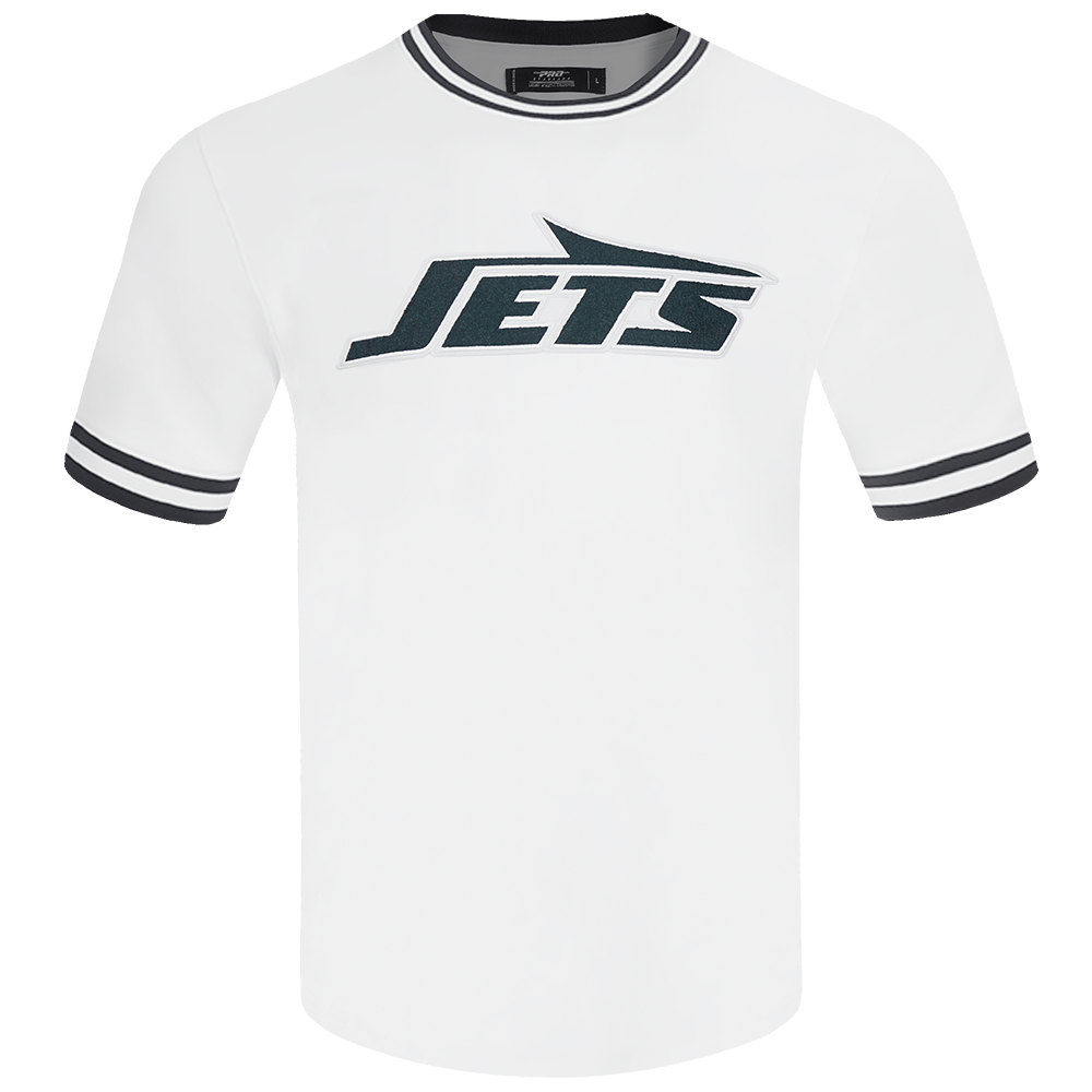 Pro Standard New York Jets Classic Chenille DK T-Shirt White